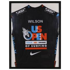 Used Julian Wilson US Open Surf Competition Rash Guard Jersey