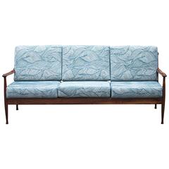 Rosewood Three-Seat Sofa, Denmark 1968 2