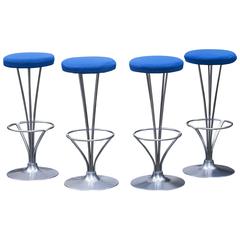 Piet Hein Bar Stool for Fritz Hansen Set of Four, 1960 12