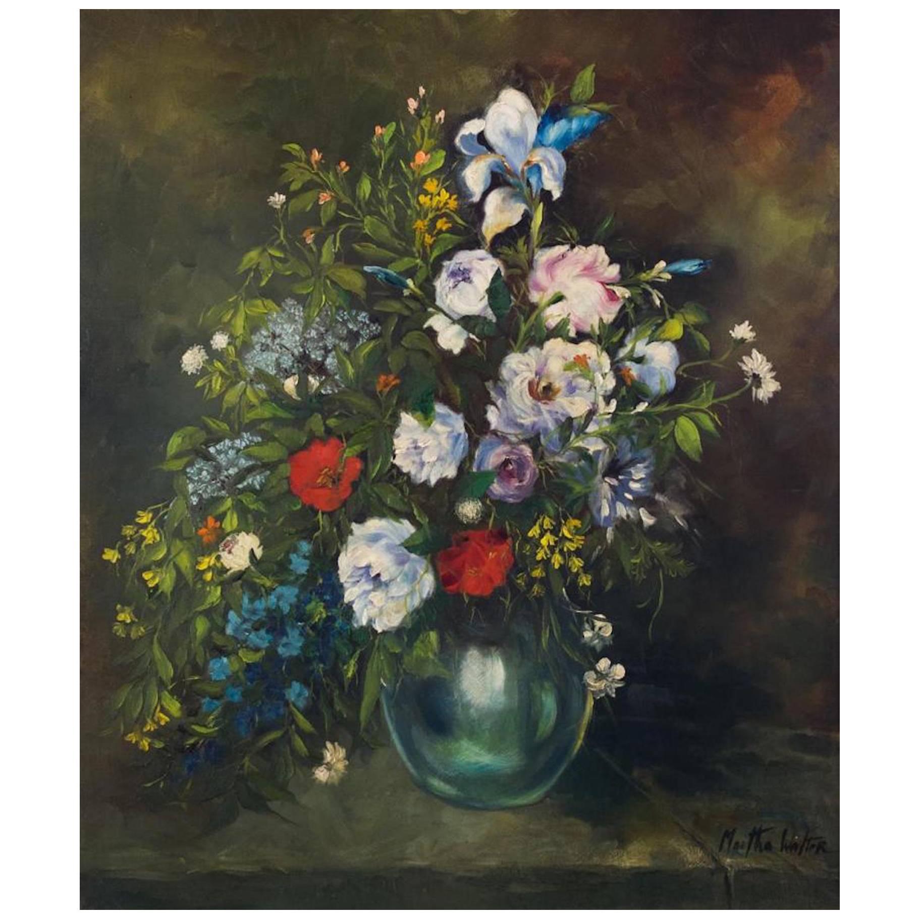 Martha Walter Floral Still Life For Sale