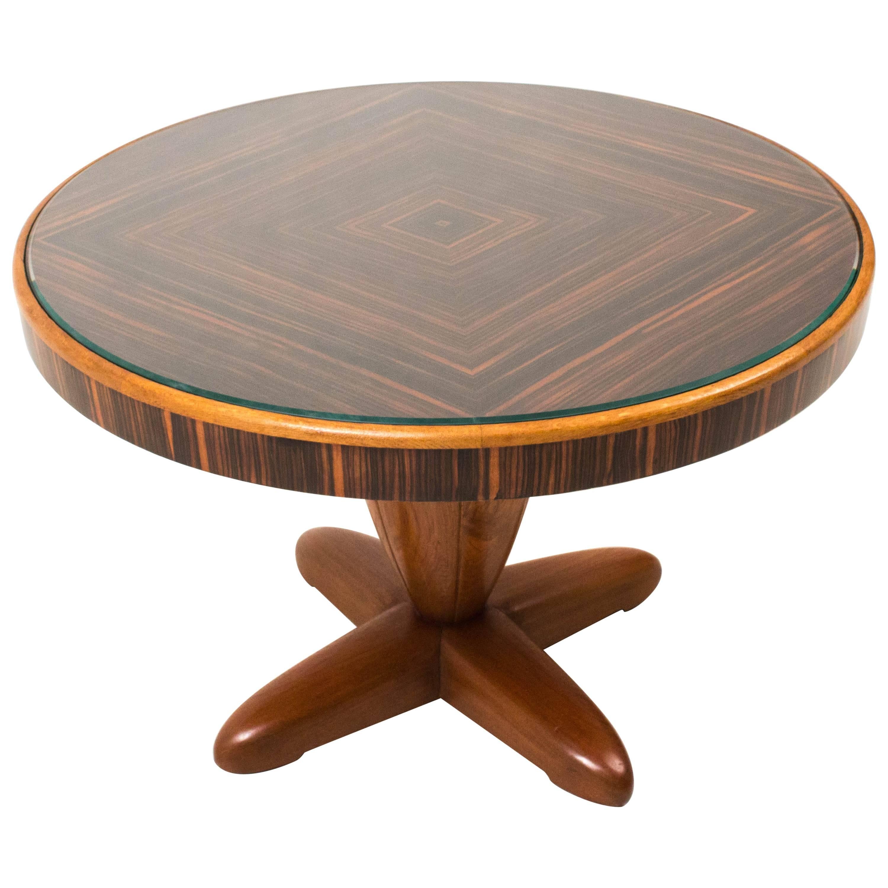 Stunning and Rare Art Deco Coffee Table by Paul Bromberg for Pander, 1931