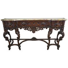 19th Century French Walnut Sideboard 8