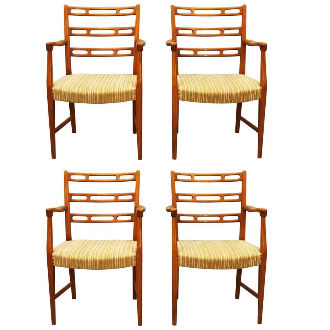 David Rosèn Cherry Armchairs Futura for Nordiska Konpaniet For Sale