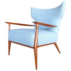 The "Twin Palms Chair" in the style of Paul McCobb Armchair