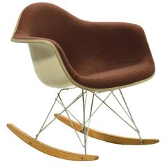 Eames "Baby Rocker" Rar by Herman Miller with Alexander Girard Upholstery 10