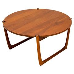 Danish Solid Teak Round Coffee Table by Orla Molgaard-Nielsen
Peter Hvidt Danish Solid Teak Round Coffee Table by Orla Molgaard-Nielsen
Peter Hvidt