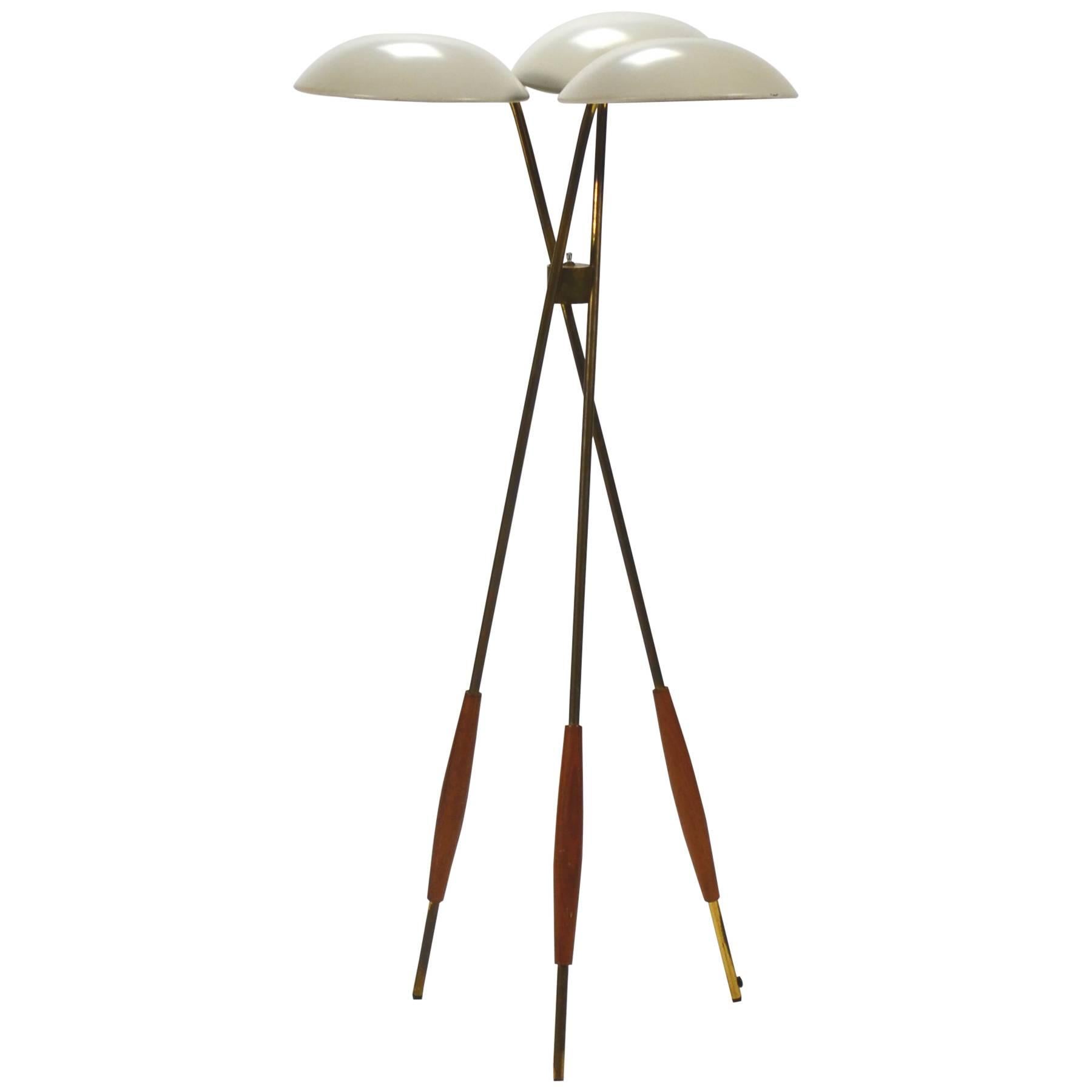 Gerald Thurston Tripod Floor Lamp by Lightolier