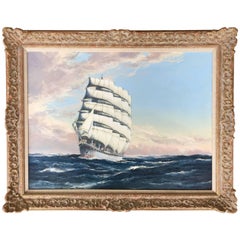 Vintage "The Great White Ship" by John Bentham-Dinsdale