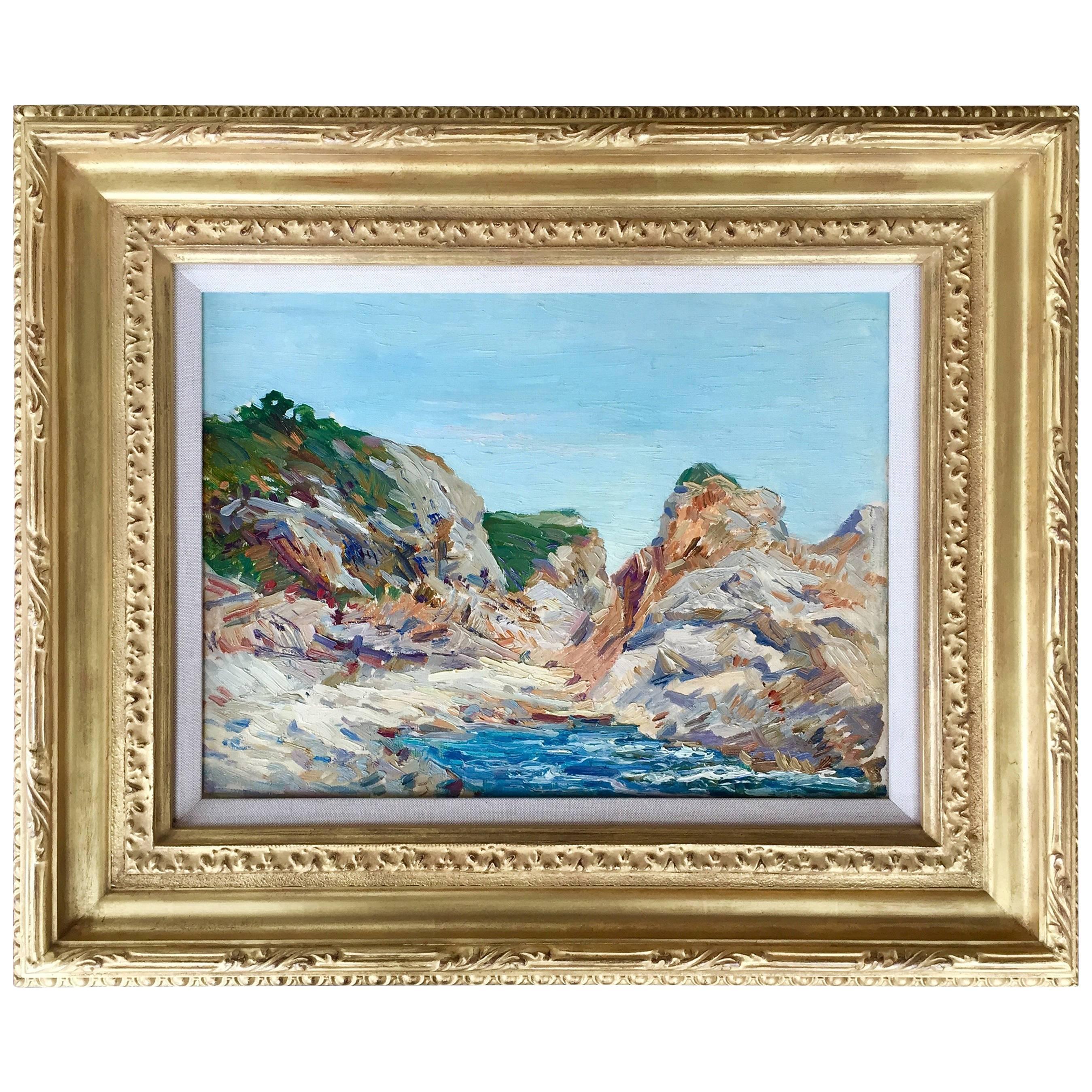 "The Cove" Painting by George J. Stengel