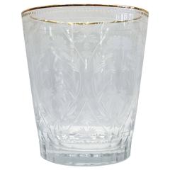 Fabergé Crystal Vase, Signed