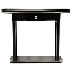 Black Art Deco Console 12