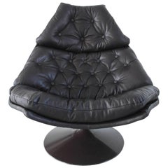 Geoffery D Harcourt Swivel Lounge Chair F88 for Artifort, Holland, 1974