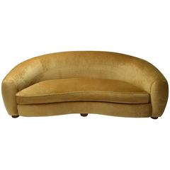 L'Ours Polaire / Polar Bear Sofa after Jean Royére, Made in France 7