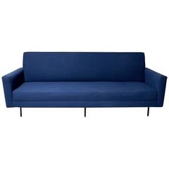 Sofa by Florence Knoll Has Been Recently Upholstered in Knoll Fabric, circa 1950 1