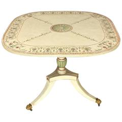 19th Century English Painted Breakfast Table 10