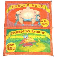 American Sideshow "Double" Banner by Johnny Meah 7