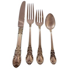 Amerikanisches viktorianisches Besteckset von American Victorian by Lunt aus Sterlingsilber, 8er-Service, 51 Teile