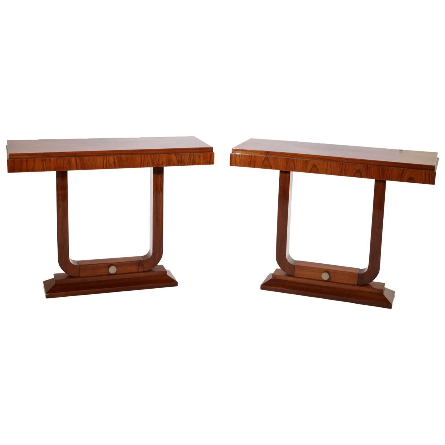 Art Deco Style Console Tables, 21st Century