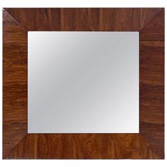 Rosewood Mirror Designed by Edward Wormley for Dunbar 12