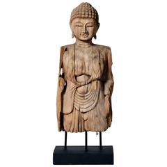 Hard-Carved Chinese Buddha