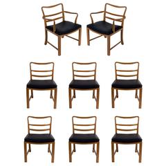 Set of Eight Dining Chairs by Edward Wormley for Dunbar 11