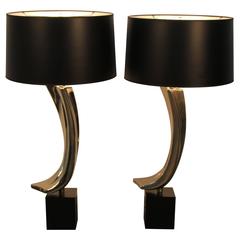 Pair of Maurizio Tempestino Lamps for Laurel 1