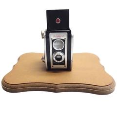 Retro Kodak Duaflex Camera, Bakelite Classic Mounted As Sculpture, Circa 1950 ON SALE