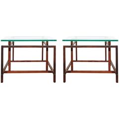 Pair of Rosewood Side Tables by Henning Norgaard for Komfort 12