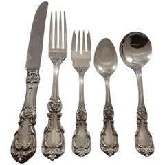 Burgundy von Reed & Barton Sterlingsilber Besteckset 12 Service Abendessen 65 Teile