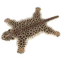 Whimsical Leopard Patterned Rug