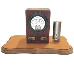 Antique Weston Thermo Galvanometer Sculpture Circa 1922 W/ Electric Thermocouple ON SALE