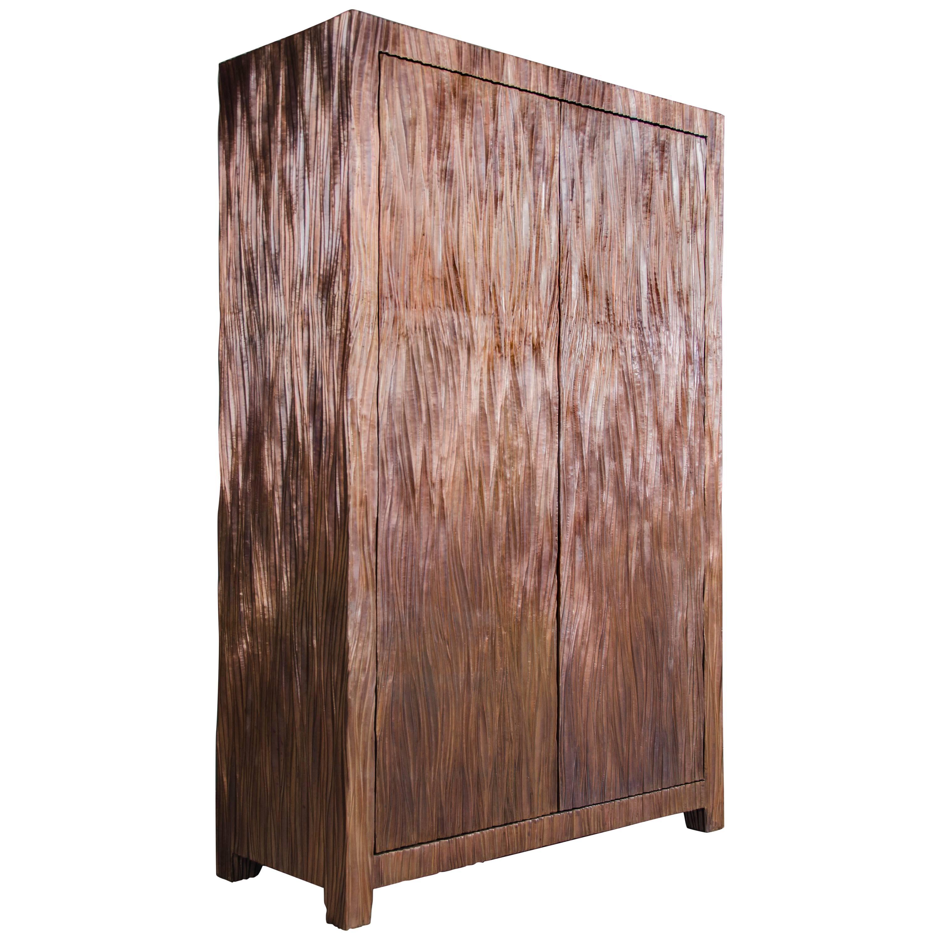 Pleats Armoire by Robert Kuo, Limited Edition, Customizable