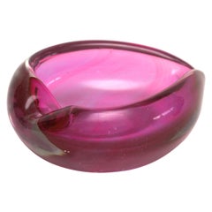 Vibrant Purple Murano Bowl/Dish, 1960s, Italy