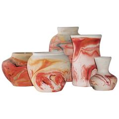 Nemadji Five-Piece Pottery Collection