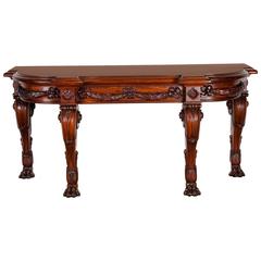 Antique George IV Irish Regency Console Table