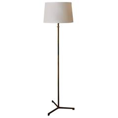 Vintage Danish Brass Floor Light #5