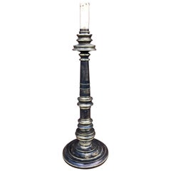 Table ou base de lampadaire en laiton de conception italienne du milieu du siècle dernier de Gaetano Sciolari