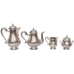 Christofle Silver Plate Coffee and Tea Set