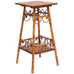 Superb 19th Century Bamboo Stand 3