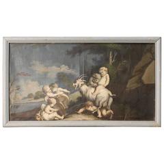 18th Century Italian Painting Game of Little Angels 12