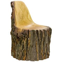 Log Type E in Solid Red Oak, Bark on by Tucker Viemeister for Wooda 12