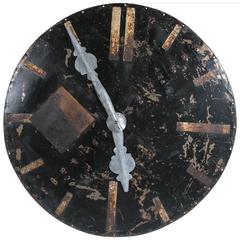 Antique Architectural Clock Face, France, circa 1920