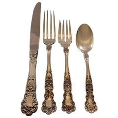 Buttercup by Gorham Sterling Silver Flatware Set 8 Service Place Size 68 Pieces