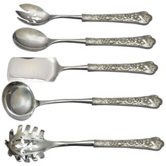 Cluny by Gorham Sterling Silver Hostess Set Custom Made Five-Pc HHWS
