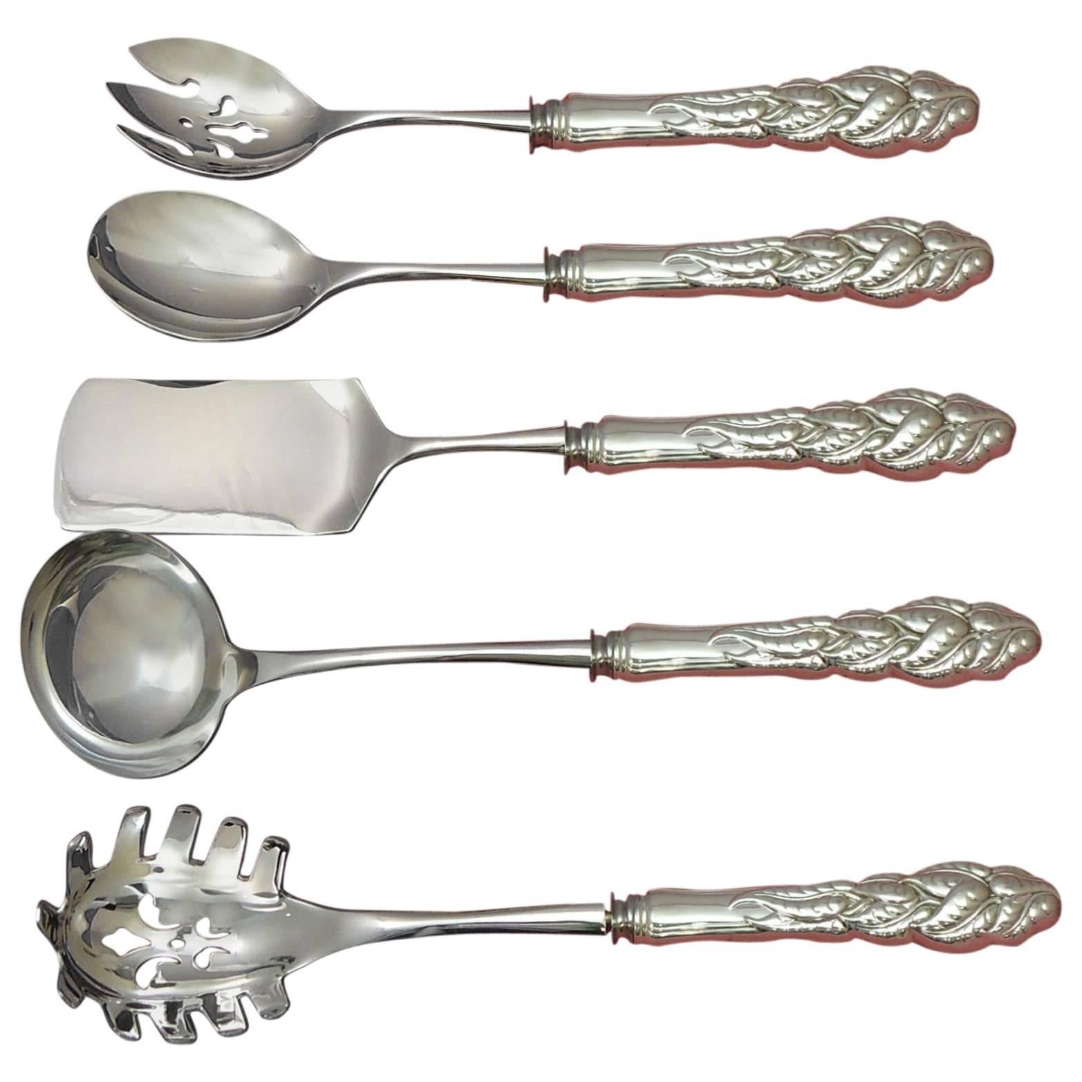 Ailanthus by Tiffany Sterling Silver Hostess Set Custom Made Five-PC HHWS