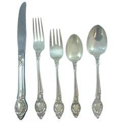 Cameo by Reed & Barton Sterling Silver Flatware Set 12 Service Luncheon 62 Pcs