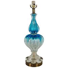 Mid-Century Murano Glass Lamp