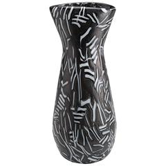 Nerox Vase by Fratelli Toso, Designed by Ermanno Toso in the Late 1950s