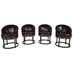Set of Four Vintage Regency-Style Accent Chairs 3