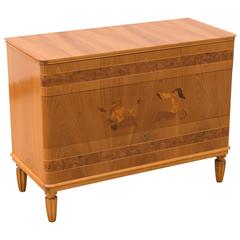Art Deco Danish Three-Drawer Commode 5